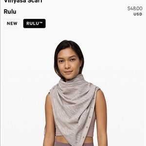 Lulu Lemon scarf